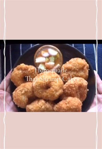 Homemade Thai Shrimp Cake Recipe | Tod Mun Goong