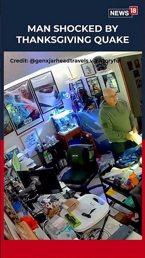 Anchorage Resident Got A Shock As A 6.0 Magnitude Earthquake Rattled His Home On Thanksgiving | N18S