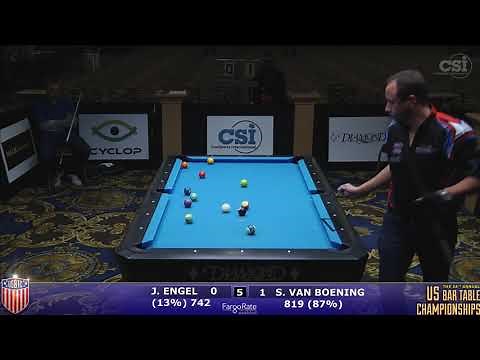 2017 US Bar Table Championships 8-Ball: Jesse Engel vs Shane Van Boening