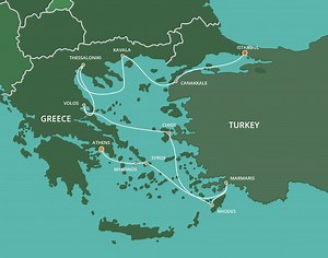 Greece Intensive Voyage - Azamara (10 Night Cruise from Istanbul to Athens)