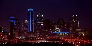 The Dallas skyline speaks for so many tonight: http://on.nbcdfw.com/jXSQOg2 #OneDallas | NBC DFW