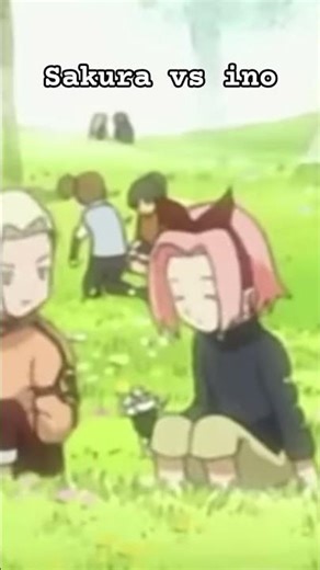 sakura vs ino 2003 #anime #naruto