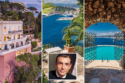Inside Sean Connery’s incredible $32.5m French Riviera home as it goes up for sale