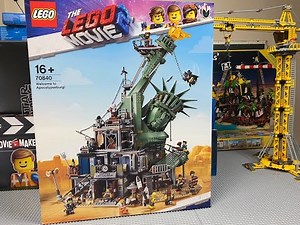 Speedbuilding of Lego Movie2 set 70840 Welcome to Apocalypseburg.