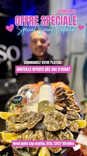 𝕃𝕖 𝕂𝕒𝕝𝕪𝕡𝕤𝕠 🧜🏽‍♀️ on Instagram: "On vous offre une jolie bouteille pour accompagner votre festin dès 35€ d’achat ! De quoi trinquer les yeux dans les yeux. 🥂✨ 🛒 COMMENT COMMANDER ? Ne tardez pas, les réservations sont déjà ouvertes pour vos repas du 14 février ! 📍 LE KALYPSO VITROLLES 📞 Appelez-nous au : 04 65 94 74 41 📍 LE KALYPSO VENTABREN 📞 Appelez-nous au : 06 59 42 45 09 💻 EN LIGNE (24h/24) Faites votre choix directement sur notre site : lekalypso.fr (https://lekalypso.fr/)