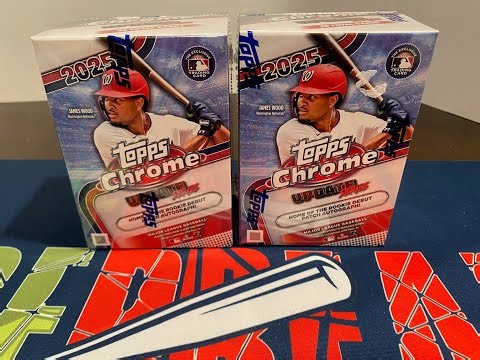 First Look!! 2025 Topps Chrome Update Series Blaster Box Opening! Giving These a Look!!