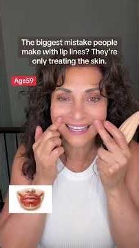 Lip lines don’t just come from aging skin, they’re also influenced by repetitive muscle tension