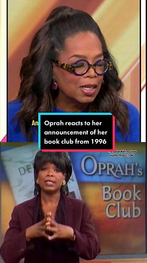 In 1996, #Oprah launched her book club, creating a space for her to share her love of books with her viewers — and far beyond. Now, after her 100th pick, she shares how the book club got started — and reacts to footage from its launch. #Oprah #BookClub #TheOprahWinfreyShow #Reaction #BookTok #Reading #Authors #GayleKing