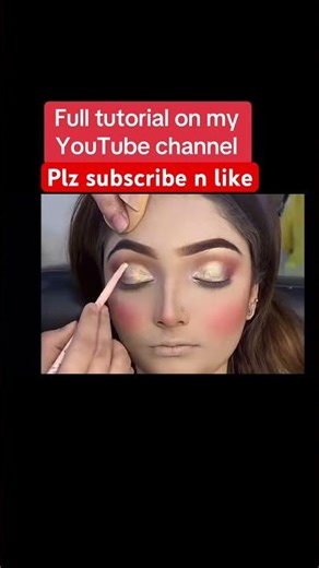 Barat Full Bridal Makeup Look#tutorial #shorts #makeup