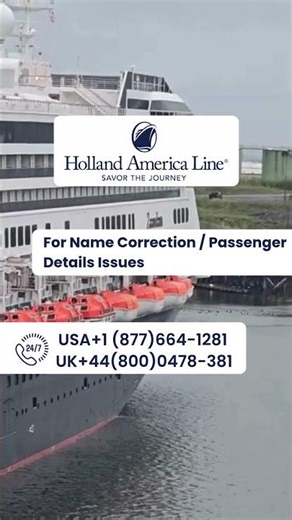 How to Handle Name Mismatches and Passenger Info Problems with Holland Cruise Line