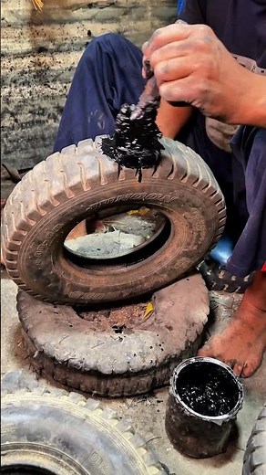 How Damaged Tires Are Repaired and Reused | Full Process Explained