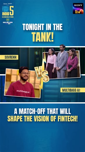 From spreadsheets to Shark Tank, FinTech Founders are rewriting the rules. 🦈🤠 Watch The New Episodes Of Shark Tank India Season 5, Streaming Now Mon-Fri, 8 PM on Sony LIV. @Anupam Mittal @Aman Gupta #NamitaThappar #VineetaSingh #KunalBahl #AmitJain #RiteshAgarwal @VirajBahl #MohitYadav @KanikaTekriwal #ShailyMehrotra #HardikKothiya @VarunAlagh #SharkTankIndia #SharkTankIndiaseason5 #SharktankindiaonSonyLIV #5yearsofSharkTankIndia | Shark Tank India