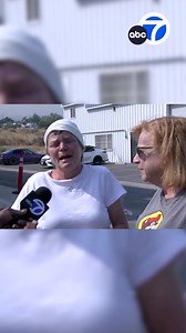 The #BridgeFire has already destroyed homes in Wrightwood and Mount Baldy - and now residents of nearby Piñon Hills are terrified. A local resident named Rochelle, who was still recovering from brain surgery, struggled to find the words as she was overcome with emotion describing her fears about her home and pets. | ABC7