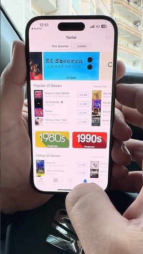 iPhone zil sesi değiştirme