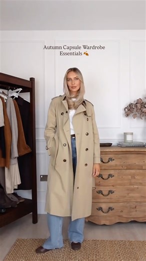 Alex Collins on Instagram: "Comment SHOP for the links 🍂 15 Autumn Capsule Wardrobe Essentials You Actually Need 🍂 Building your autumn capsule wardrobe doesn’t have to be overwhelming - it’s about choosing versatile, timeless pieces that make getting dressed effortless. In this video I’m sharing the must-have fall wardrobe staples that will carry you through September, October and beyond. From chic layering basics to classic outerwear, these autumn fashion essentials will help y