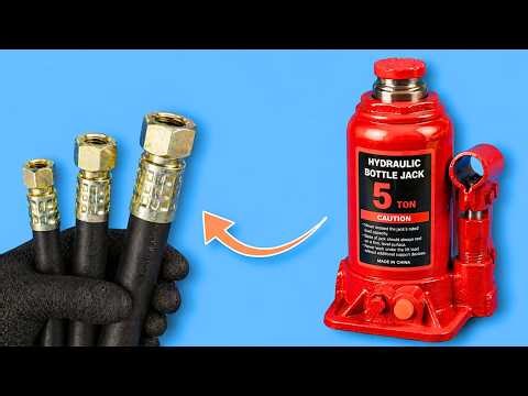Turn a Car Jack Into a Hydraulic Crimping Machine in Minutes! 🔥