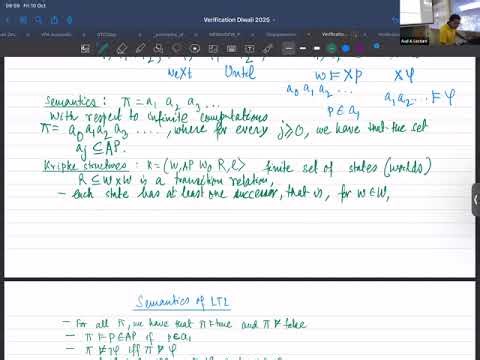 Automata, Verification and Infinite Game Lecture - 13