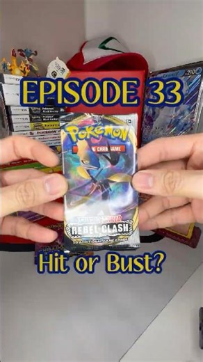 Pokémon Hit or Bust? Episode 33 / Free Pokémon TCG Live code at the end. #rebelclash #shorts