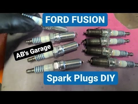 2013-2020 2.0L Ecoboost Ford Fusion Spark Plug Replacement // How to Replace your spark plugs #DIY