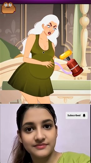 Fake Pregnancy 😳🤰🏼by the balloon 🎈 #trending #tiktok #animation #motivationalanimation #shorts