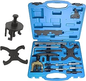 Engine Timing Belt Tools, Cam Holding Tool Camshaft Flywheel Locking Tool Compatible for Ford Camshaft Belt Timing Locking Tool 1.4 1.6 1.8 2.0 Di/TDCi/TDDi 1.6 Ti-VCT