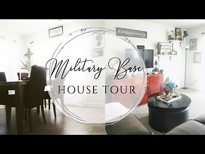 MILITARY HOUSE TOUR || MCGUIRE AFB HOUSING TOUR || FORT DIX BASE