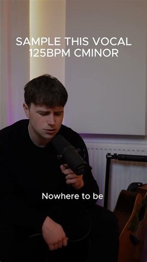 Comment “sample” for the vocal wav file