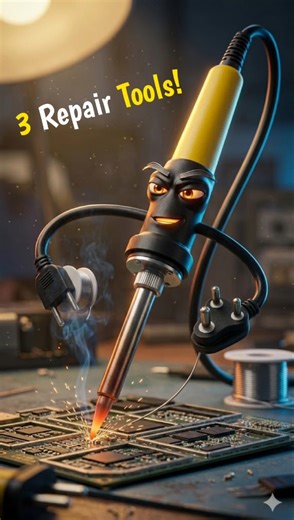 Soldering Iron vs Hot Air Gun 🔥 | Electronics Repair Tools Explained | PCB Soldering Hindi