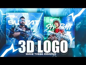 How to make BGMI/PUBG 3D Gaming Logo on android and pc | 3D logo tutorial on android 🔥