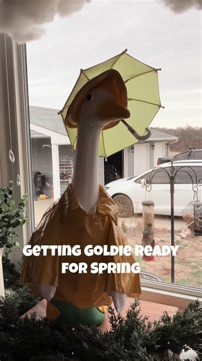Preparing My Porch Goose for Spring 2026