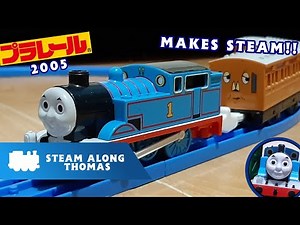 2005 Plarail Steam Along Thomas Review | Makes Real Steam! | Adult Review