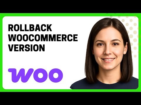 How to Rollback WooCommerce Version
