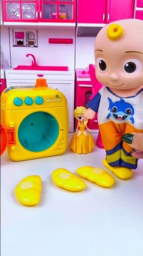 ASMR Toy Unboxing Cocomelon & Pinkfong Washing Machine Set 🚑 | Satisfying Toy Play with Subi Toys