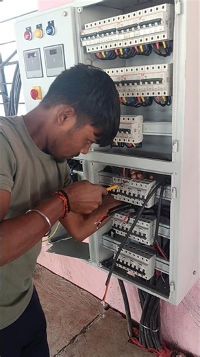 ITI WORKSHOP PANEL WIRING#iti #itivlog #itibharti