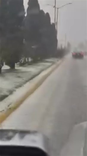 Granizada Sorprende a Comitán en Chiapas