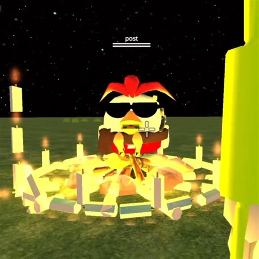 chicken gun fried chicken 🍗🍗 #chickengun #shorts