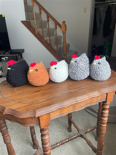 Crochet Chicken Plush – Handmade Amigurumi Chicken, Cute Farm Animal, Chicken Lover Gift - Etsy