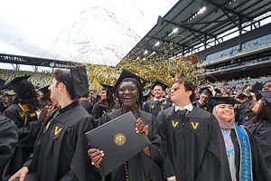 Class of 2024 celebrated as extraordinary overcomers at Vanderbilt’s Commencement