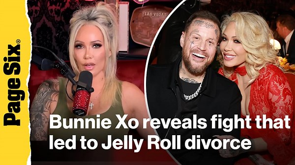 Newly single Bunnie Xo pokes fun at her unhinged DMs after revealing ex Jelly Roll is dating again