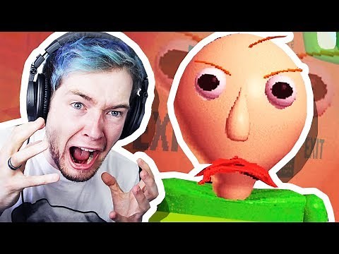 BALDI'S ANGRY!!! (I found his 7 notebooks..)