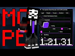 New *OP* Hacked Mod Menu Client For MCPE 1.21.31+ | Apollon Client