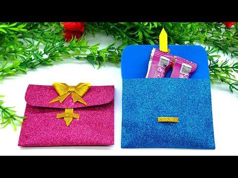 How to Make Chocolate Gift Box | Easy Paper Craft Tutorial