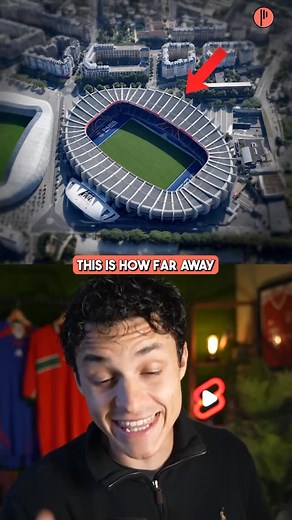 34K views · 3.3K reactions | The closest away match ever  There’s a lot of soccer news today after a busy weekend of football. PSG have a new rival after Paris FC was promoted. The stadiums are literally next door to eachother. Jamie Vardy was being himself haha. Harry Kane won his first ever trophy after Bayern munich won the league. Saliba is being linked to Real Madrid and so much more.  #soccer #football #sports | Peche Football | Facebook
