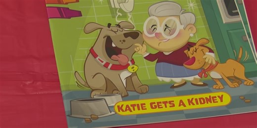 Alabama Kidney Foundation teaching kids about kidney disease through a coloring book