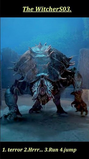 The Witcher Season 3 (2023) | Geralt Slays the Shell Beast — Ciri Saved! ⚔️🔥