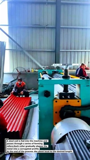 Roof Roll Forming Machine – Fast Metal Sheet Production!