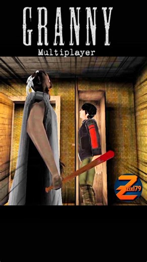 99% log yahan mar jaate hain 😨 Granny Multiplayer Horror #shorts #zixl79gamer