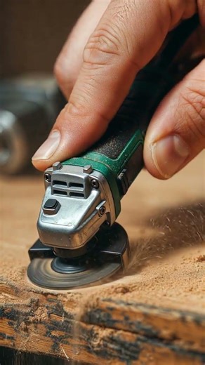 Mini Angle Grinder 😳 Tiny Tool, Real Grinding Power! #shorts