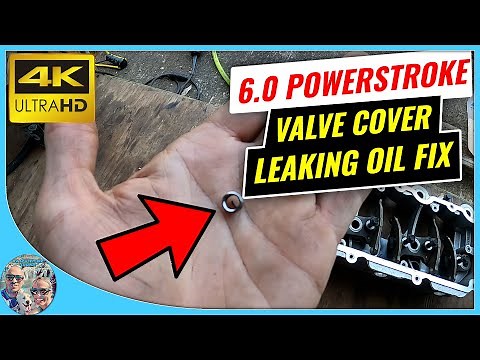 6.0 Powerstroke - Valve Cover Oil Leak - How To Heli-Coil