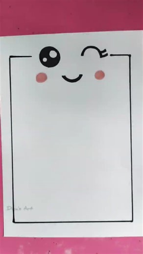 Quick and Easy Border for Projects & Assignments 🤩 #border #borderdesigns #satisfying #short